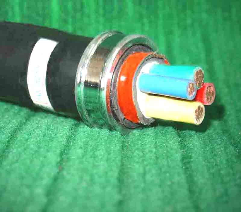 銅塑耐火鎧裝電纜